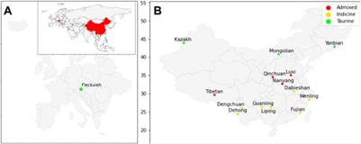 Favored single nucleotide variants identified using whole genome Re-sequencing of Austrian and Chinese cattle breeds